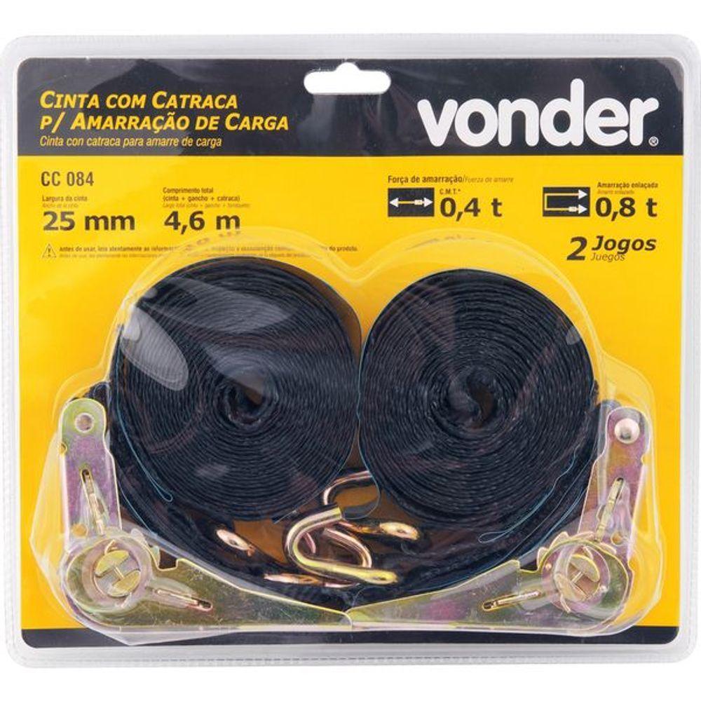 Cinta Para Amarração De Carga Com Catraca 0,8tx4,6m 25mm Cc0 - 2