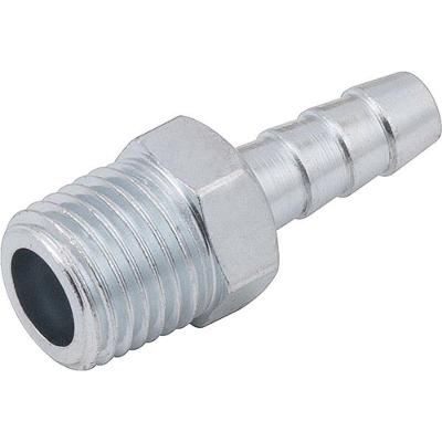 Espigão Fixo Macho Mangueira 1-4 Rosca 1-4 Npt Aço Zi Vonder