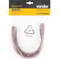 Cinta Lixa 15x454mm G180 Com 05 Peças Vonder - 1