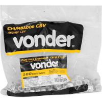 Cone Para Chumbador Cbv 5-16 Rosca Nc Vonder Aço Carbono Zincado Kit 100 Unidades Fixação - 5
