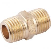 Adaptador Niple 1-4x1-4" Npt Latão Macho-macho - Vonder - 2