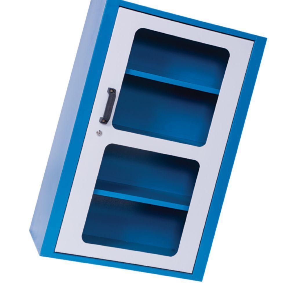 Armário Com 3 Prateleiras E Visor De Acrílico Arm027a Cmb - 1