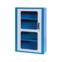 Armário Com 3 Prateleiras E Visor De Acrílico Arm027a Cmb - 2