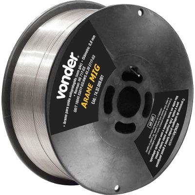 Arame Mig 0,8mm 1kg Sem Gás Para Mm150 Vonder