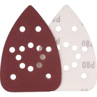 Lixa Delta Com Costado Pluma 140x140x93mm G80 10 Pçs Vonder - 3