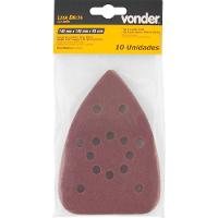 Lixa Delta Com Costado Pluma 140x140x93mm G80 10 Pçs Vonder - 4