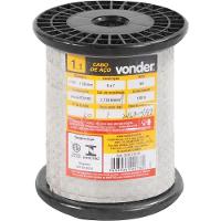 Cabo De Aço Aa 1-16 Alma De Aço 6x7 Galv Com 100m Vonder - 1