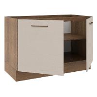 Balcão Gabinete De Pia 2 Portas Rustic/crema Agata Madesa Rustic/crema - 8