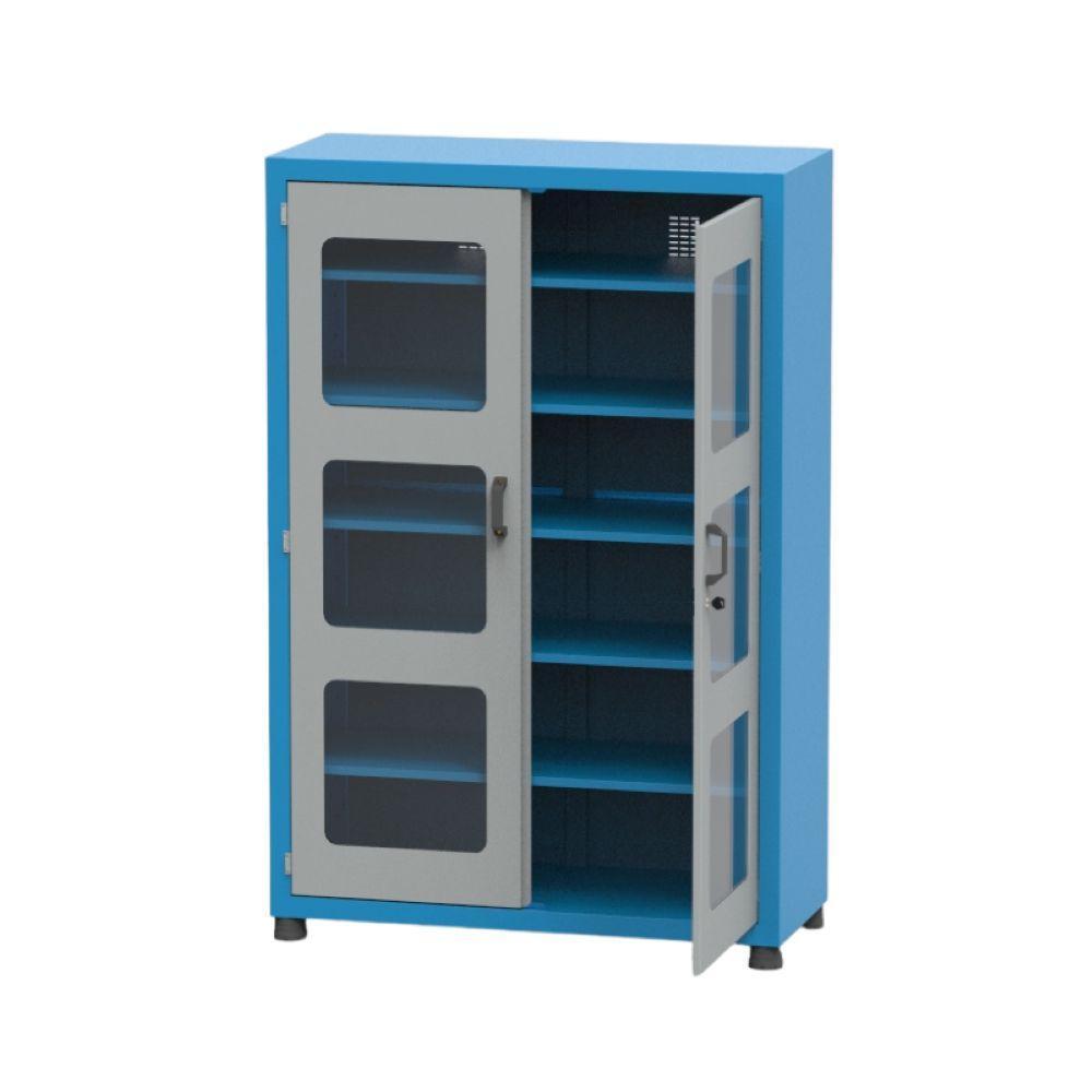 Armário Com 5 Prateleiras Reguláveis E Visor De Acrílico Arm006a Cmb - 3