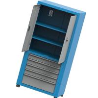 Armário Médio Com 2 Prateleiras Reguláveis E 6 Gavetas M Arm018 Cmb - 1