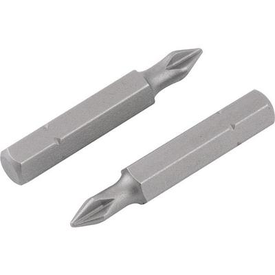 Bits Ponteira Phillips 1-4 N.2 1-4x38mm Aço S2 Com 2 Pç