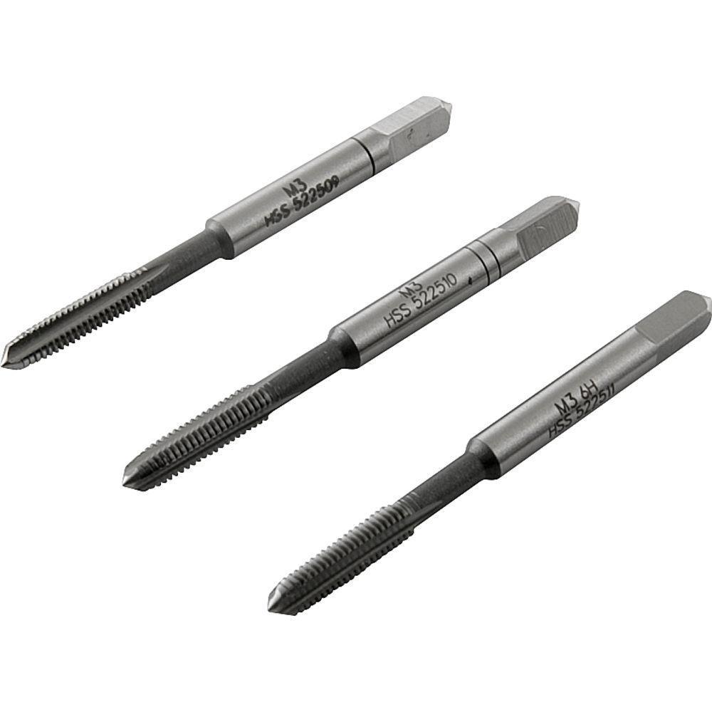 Macho Manual Aço Rápido 3x0,50mm Ma Jogo Com 3 Pçs Vonder - 1