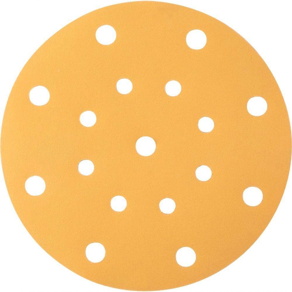 Disco De Lixa Com Costado Em Pluma 6'' 150mm Grão 240 Vonder - 2