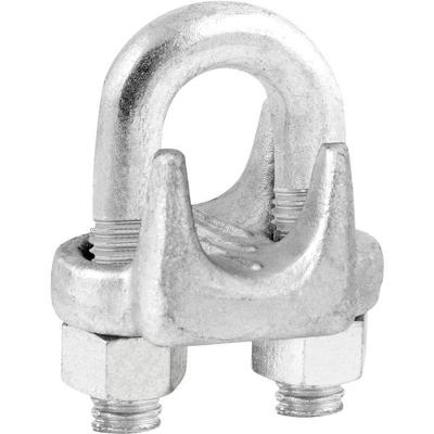 Clips Para Cabo De Aço 7-8 Pesado Galvanizado - Vonder Plus
