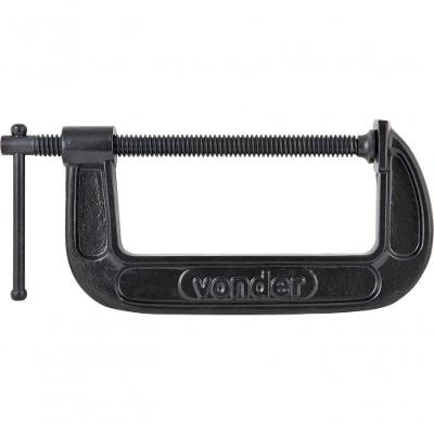 Grampo Tipo C 6" Ferro Nodular - Vonder Plus