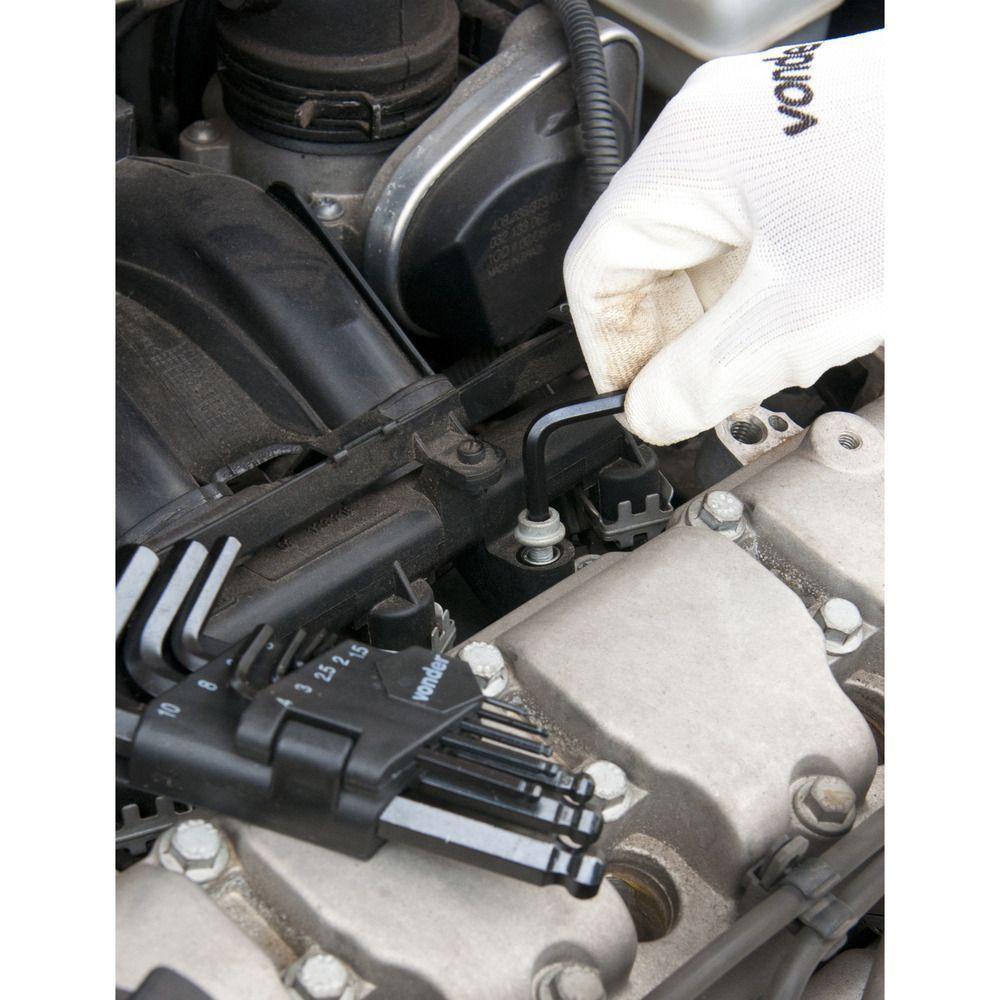 Jogo Chave Allen 1,5-10,0mm Tipo L Abaulada Curta Vonder - 5