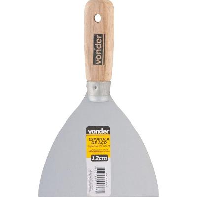 Espátula Betumadeira Aço Carbono 1.1-2 3,8cm Cabo Madeira -