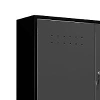 Armário Aéreo Para Ferramentas ábile Dark Presto Aço 72,5cm Suspenso Chave Oficina Preto Cinza - 3