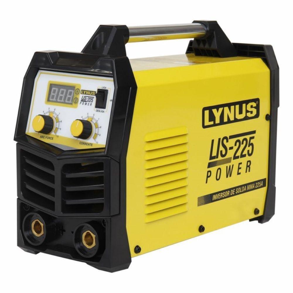 Máquina Inversora De Solda 225a Mma Tig Lis-225 Lynus 220V - 1