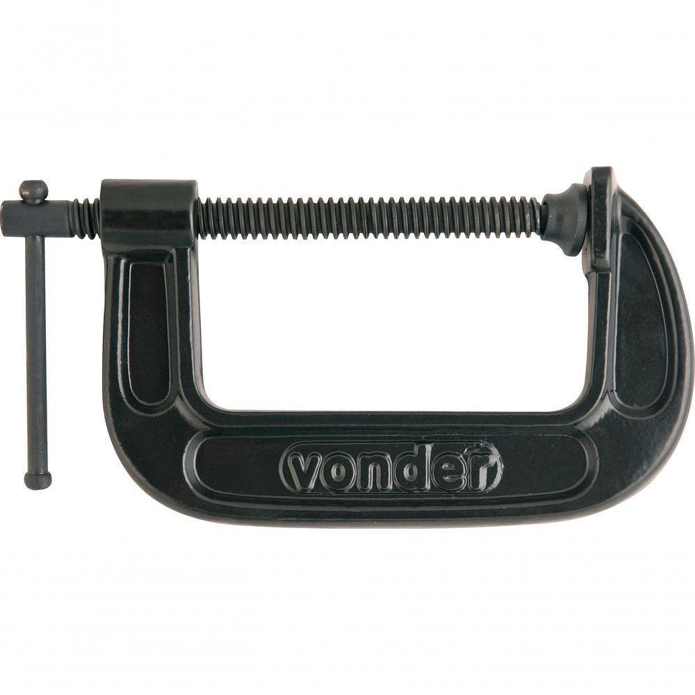 Grampo Tipo C 4 Ferro Nodular - Vonder Plus - 1