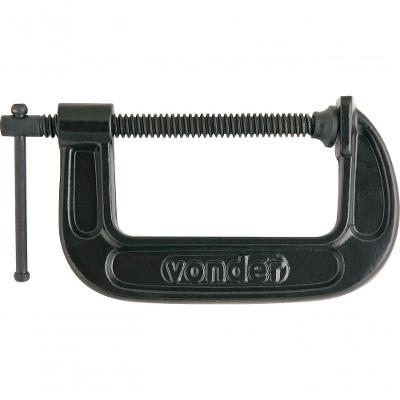 Grampo Tipo C 4 Ferro Nodular - Vonder Plus