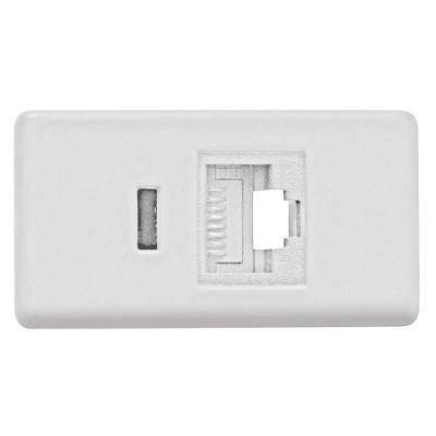 Tomada Rj45 Cat6e Branca Tramontina 57115 056