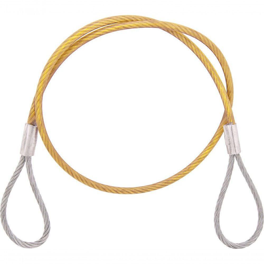 Laco De Segurança 1-4 Aço Plastificado Com 1 Metro Vonder - 1