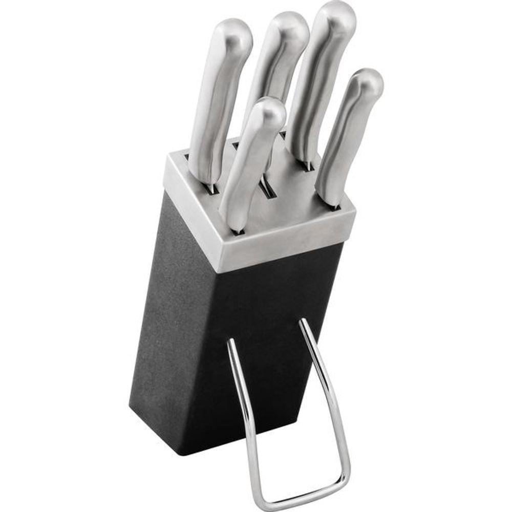 Jogo De Faca Aço Inox Com 6 Peças Kf 050 - Vonder - 1