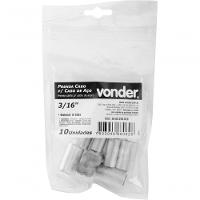 Prensa Cabo Para Cabos De Aço De 3-16'' Com 10 Peças Vonder - 1