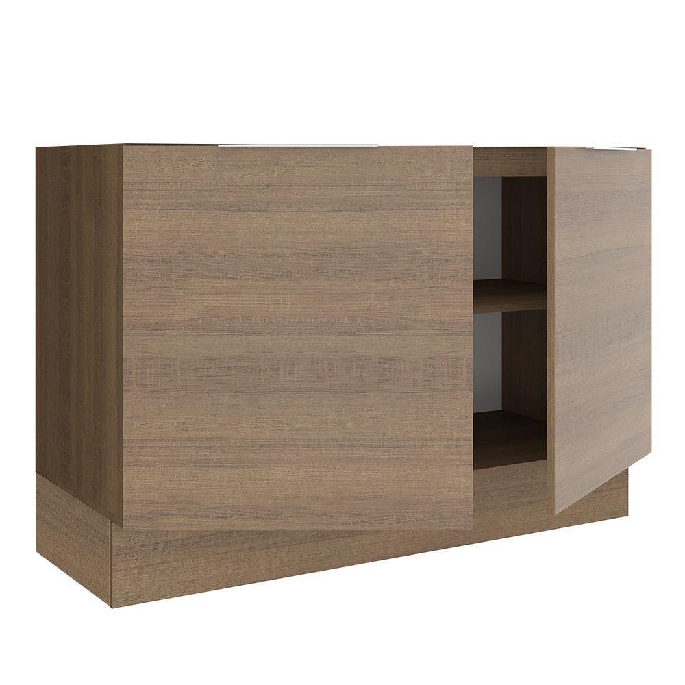 Balcão de Pia Stella 2 Portas Rustic Madesa - 3