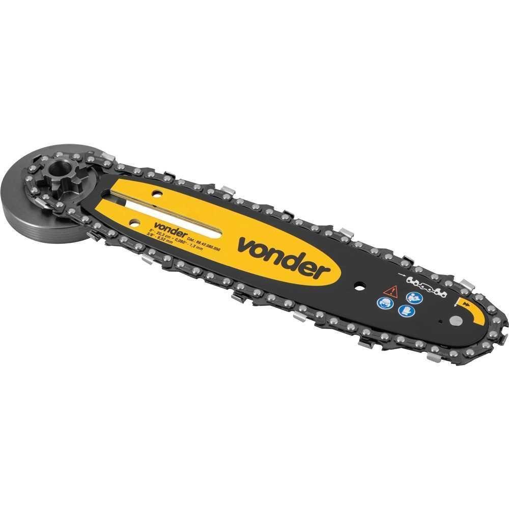 Sabre 8'' 20,3cm Calibre 0,050''Com Corrente E Coroa Vonder - 1