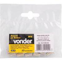 Rebite Aço Carbono M4 Rebite Manual Rosca Pacote 10 Vonder - 2