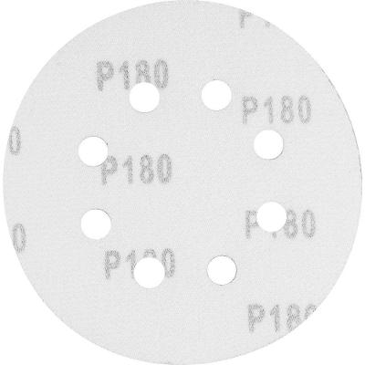 Disco De Lixa Com Costado Em Pluma 125mm G180 10 Peças Vonder