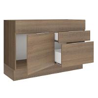 Balcão de Pia Stella 1 Porta 2 Gavetas Rustic Madesa - 5