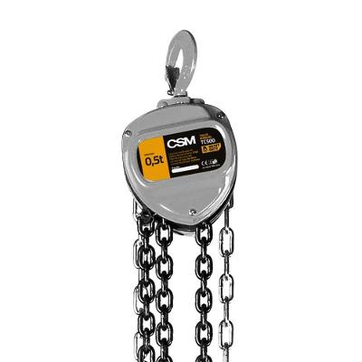Talha Manual De Corrente 0,5 Ton Elevação 12 Metros Csm