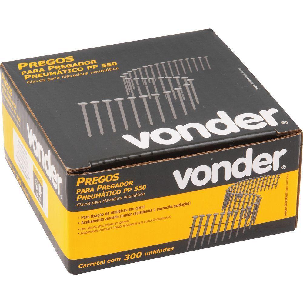 Prego Ardox 45mm Carretel 300 Pçs P Pregador Pp550 Vonder - 1