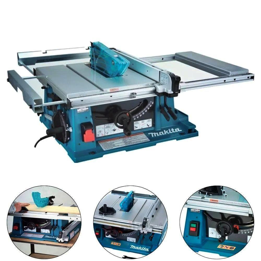 Serra Circular Bancada 255mm 1650W Commesa 2704 Makita 220V - 2