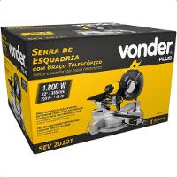 Serra Circular Esquadria 12 1800W Sev 2012t Vonder 220V - 5