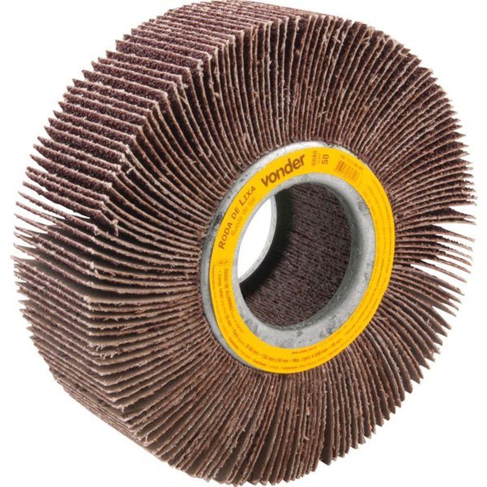 Roda De Lixa 150x50mm Sem Haste G50 Vonder - 1