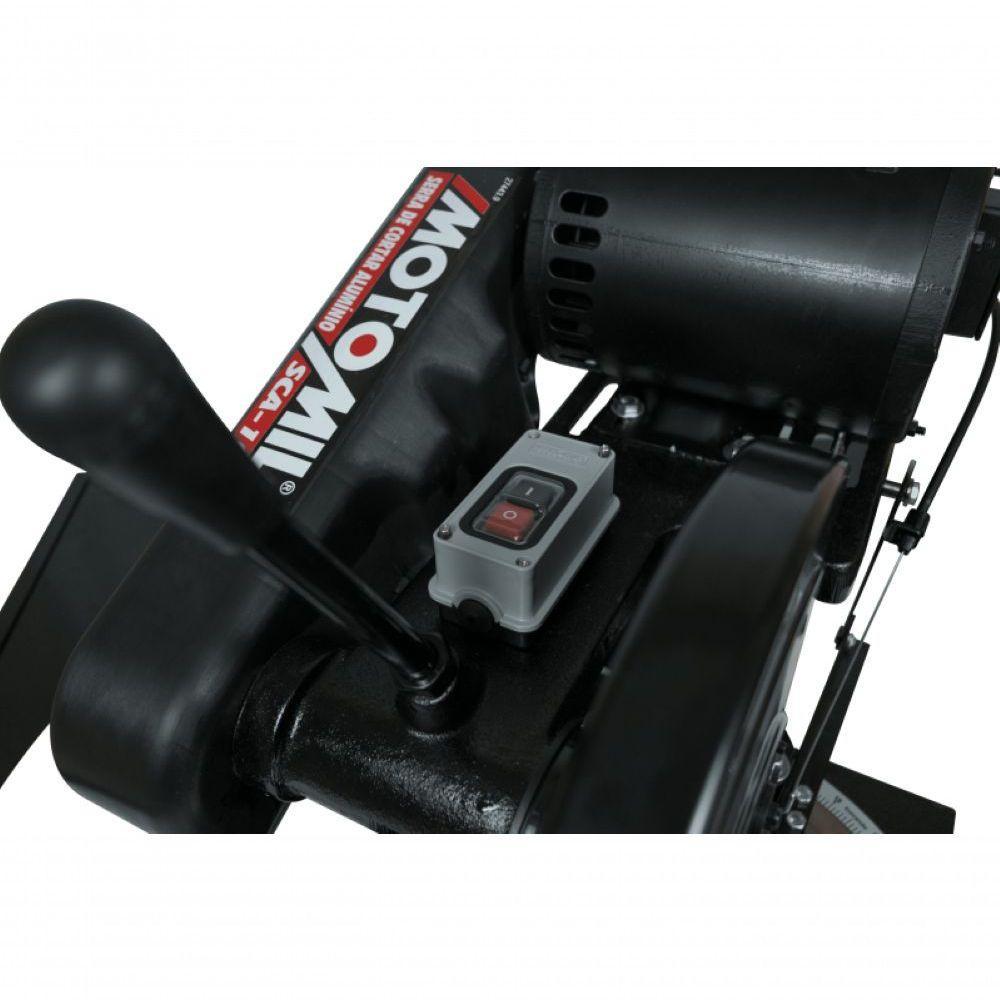Serra Cortar Aluminio Motor 1,5hp Trifásico Sca-100t Motomil - 2