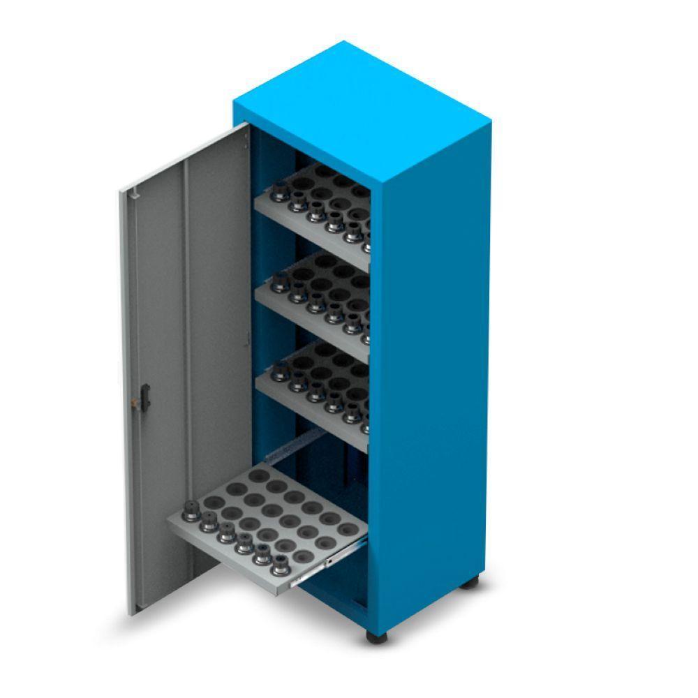 Armário Com 4 Prateleiras Porta Cone Iso30 Para 96 Pecas Arm056 Cmb - 2