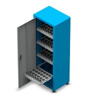 Armário Com 4 Prateleiras Porta Cone Iso30 Para 96 Pecas Arm056 Cmb - 2