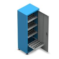 Armário Com 4 Prateleiras Porta Cone Iso30 Para 96 Pecas Arm056 Cmb - 3