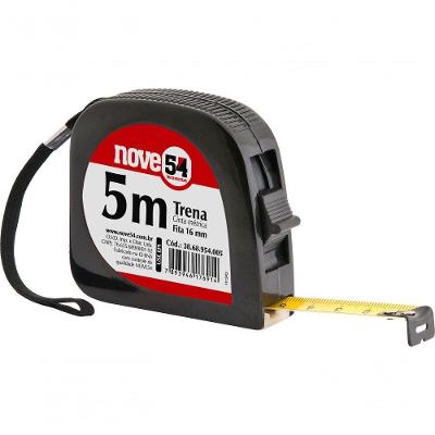 Trena Aço 5mx16mm Curta Hobby - Nove54