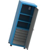 Armário Pequeno Com 2 Prateleiras Reguláveis E 5 Gavetas Arm012 Cmb - 1