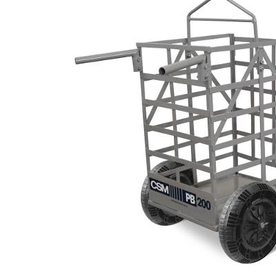 Carro Porta Blocos Transporta Até 200kg De Carga Pb 200 Csm