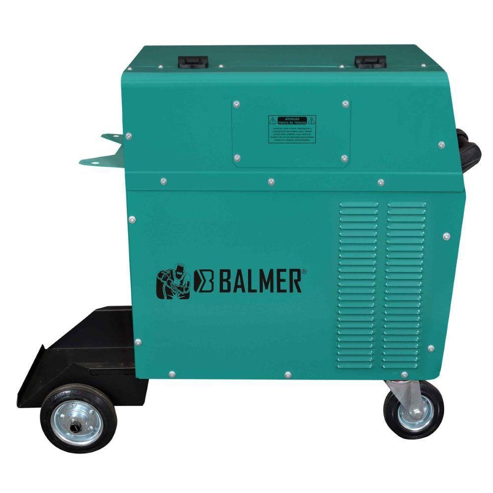 Máquina Solda Mig Mag Vulcano 50-350a 220-380v Balmer - 4