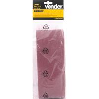 Cinta Lixa 100x610mm G80 Com 10 Peças Vonder - 1