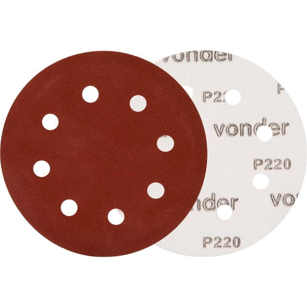 Disco Lixa 180 Mm G220 Com 10 Peças Vonder - 6