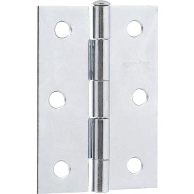 Dobradiça Para Porta 2.1-2 Aço Carbono Cromado Vonder